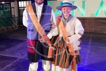 El teldense Esteban Bolaños, Romero Mayor de San Mateo (Foto TA)